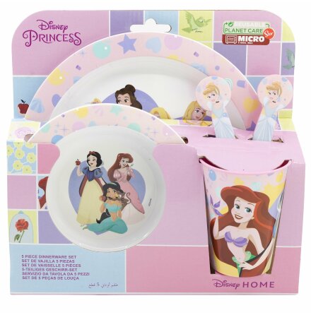 Komplett Mltidsset Disney Prinsessor