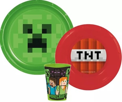 Måltidsset Minecraft TNT/Creeper